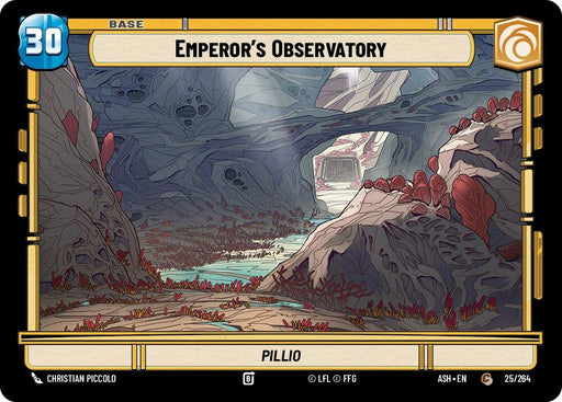 Image for Emperor's Observatory // Shield (25/264 // T03) [Ashes of the Empire] {ASH} - Star Wars: Unlimited