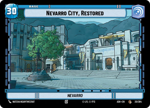 Image for Nevarro City, Restored // Shield (20/264 // T03) [Ashes of the Empire] {ASH} - Star Wars: Unlimited