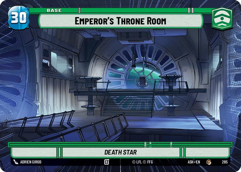 Emperor's Throne Room // Advantage (Hyperspace) (285 // T05) [Ashes of the Empire] {ASH}