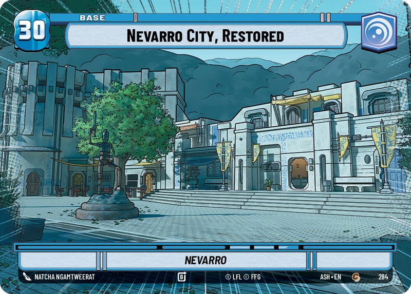 Nevarro City, Restored // Advantage (Hyperspace) (284 // T05) [Ashes of the Empire] {ASH}