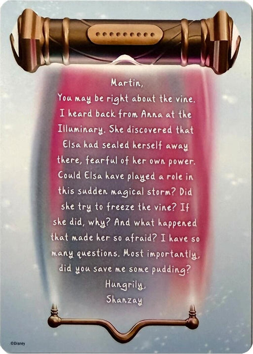 Image for Winterspell Lore Card (9 of 9) [Winterspell] - Disney Lorcana