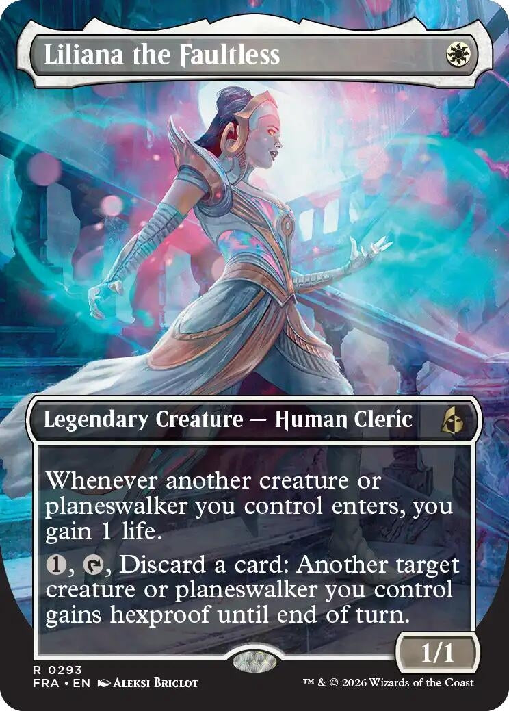 Image for Liliana the Faultless (Borderless) (293) [Reality Fracture] - Magic: The Gathering