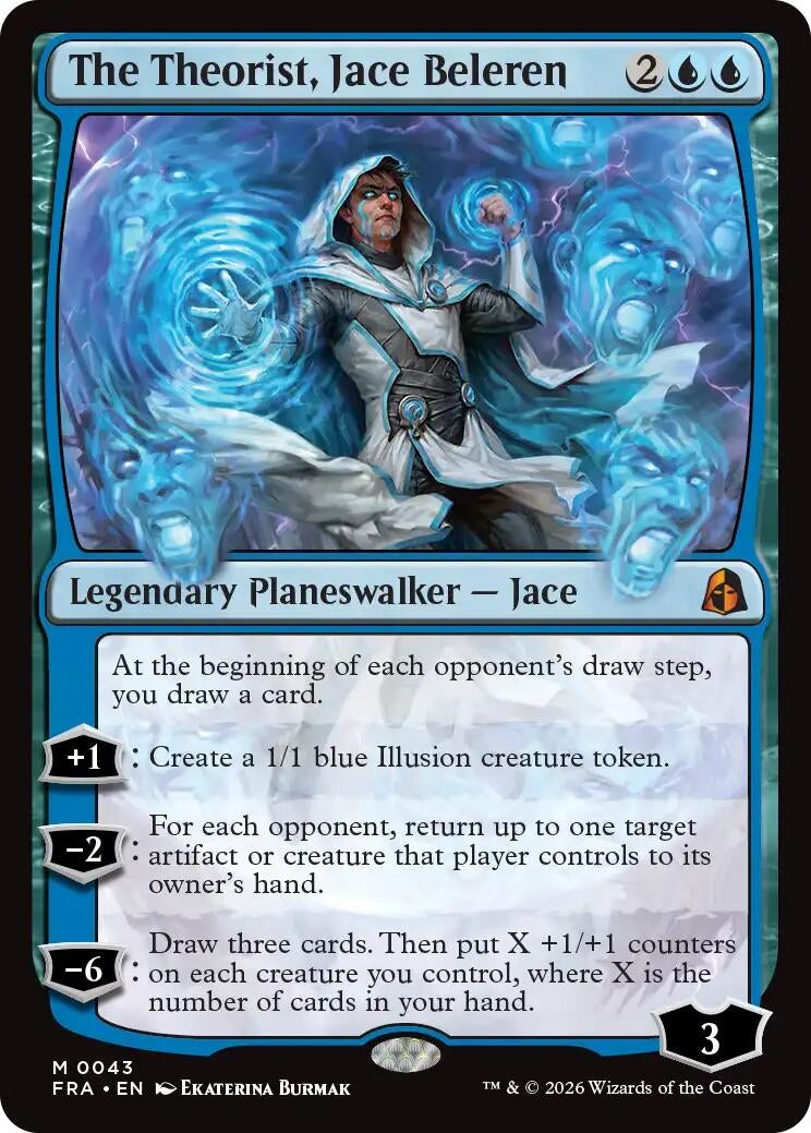 Image for The Theorist, Jace Beleren (43) [Reality Fracture] - Magic: The Gathering