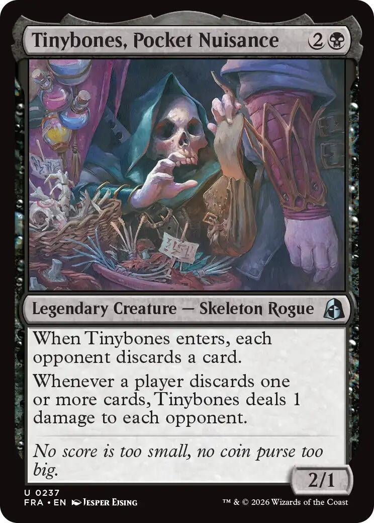 Image for Tinybones, Pocket Nuisance (237) [Reality Fracture] - Magic: The Gathering