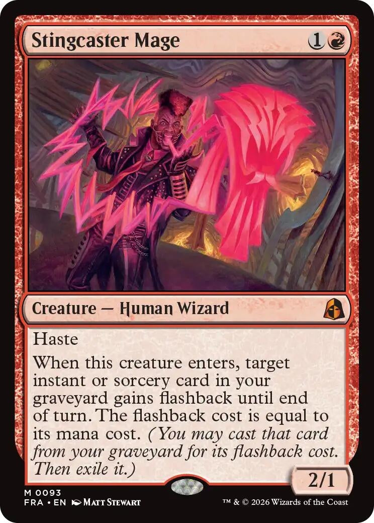 Image for Stingcaster Mage (93) [Reality Fracture] - Magic: The Gathering