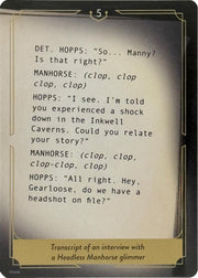 Image for Whispers in the Well Case File Cards (5 of 18) [Whispers in the Well] - Disney Lorcana