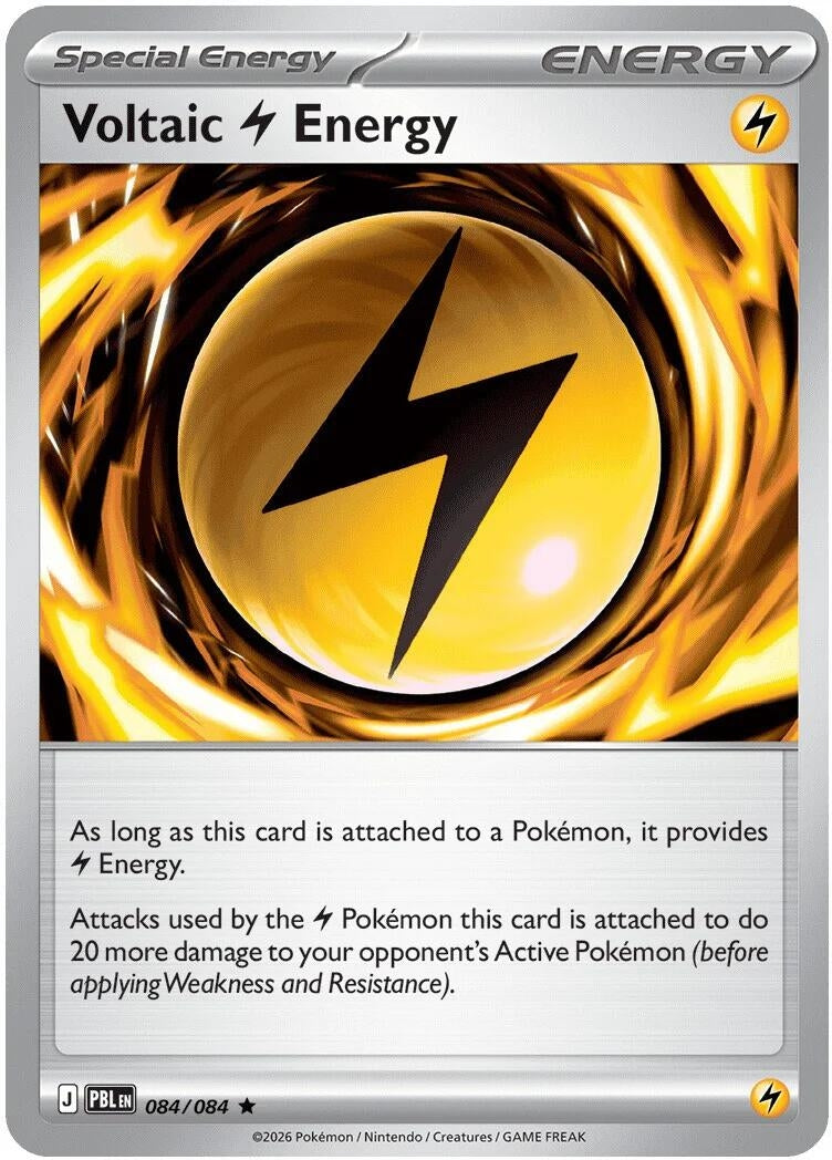 Image for Voltaic Lightning Energy - 084/084 (Non-Holo) (084/084) [Deck Exclusives] - Pokemon