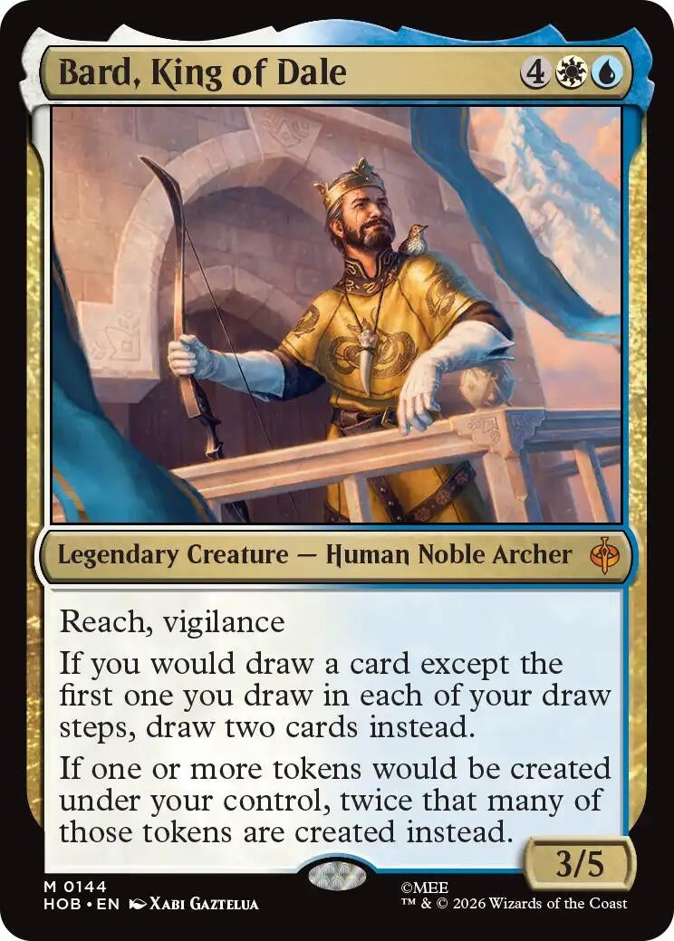 Image for Bard, King of Dale (144) [The Hobbit] - Magic: The Gathering