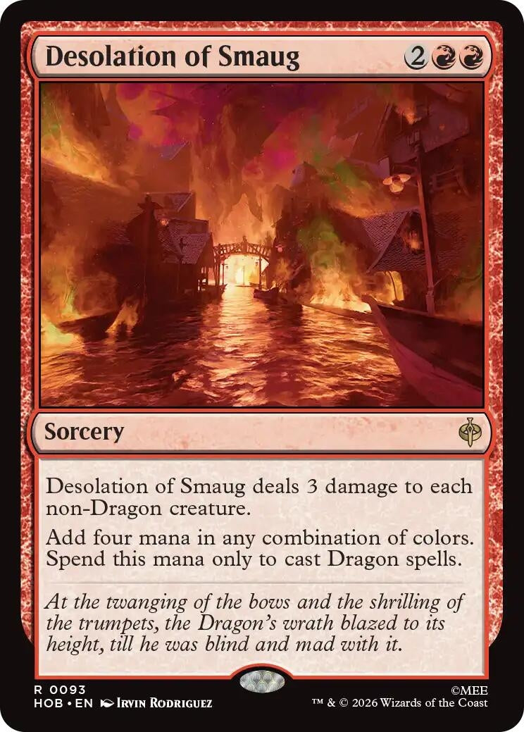 Image for Desolation of Smaug (93) [The Hobbit] - Magic: The Gathering
