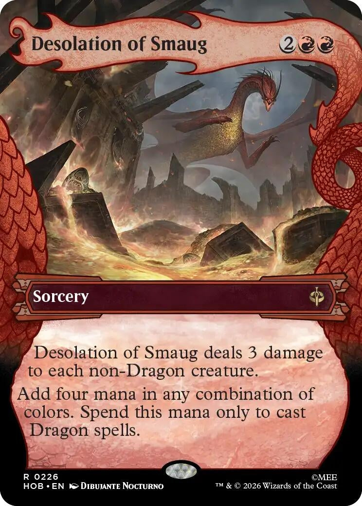 Image for Desolation of Smaug (Showcase) (226) [The Hobbit] - Magic: The Gathering