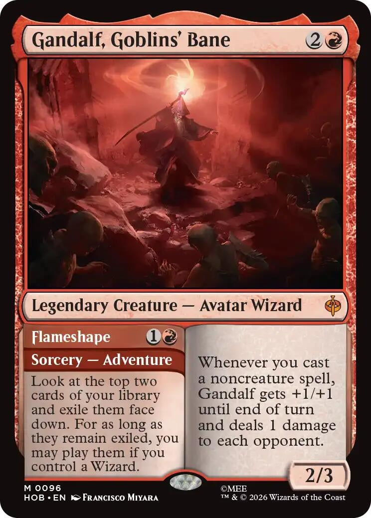 Image for Gandalf, Goblins' Bane (96) [The Hobbit] - Magic: The Gathering
