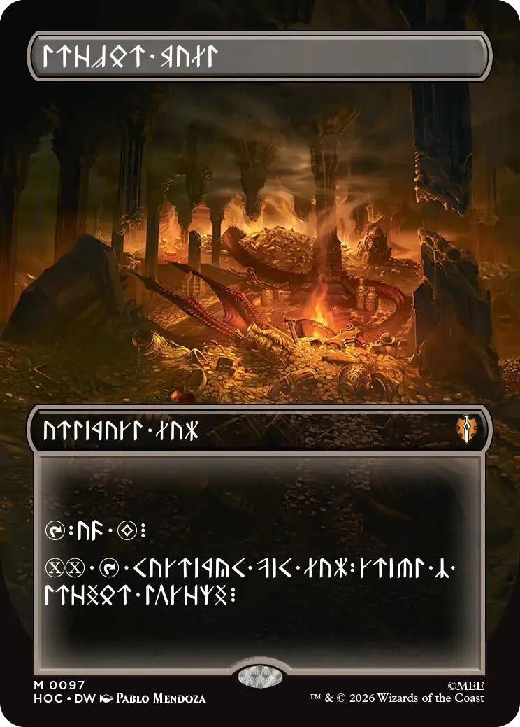 Image for Treasure Vault (Borderless) (Dwarvish) (97) [The Hobbit: Eternal-Legal] - Magic: The Gathering