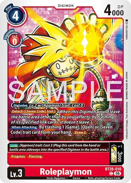 Roleplaymon (BT26-010 C) [Timeless Bonds]