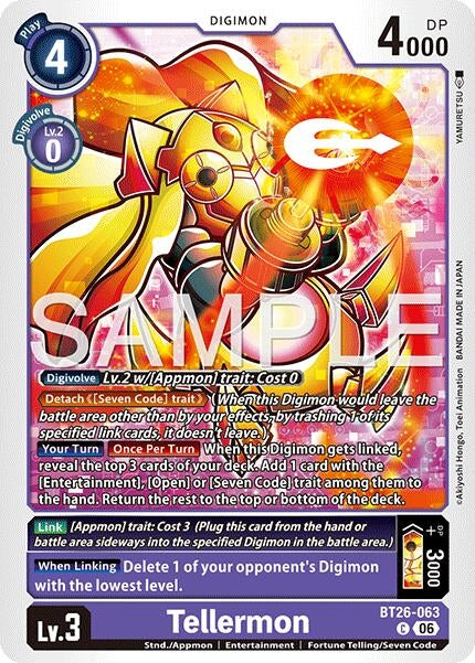 Tellermon (BT26-063 C) [Timeless Bonds]