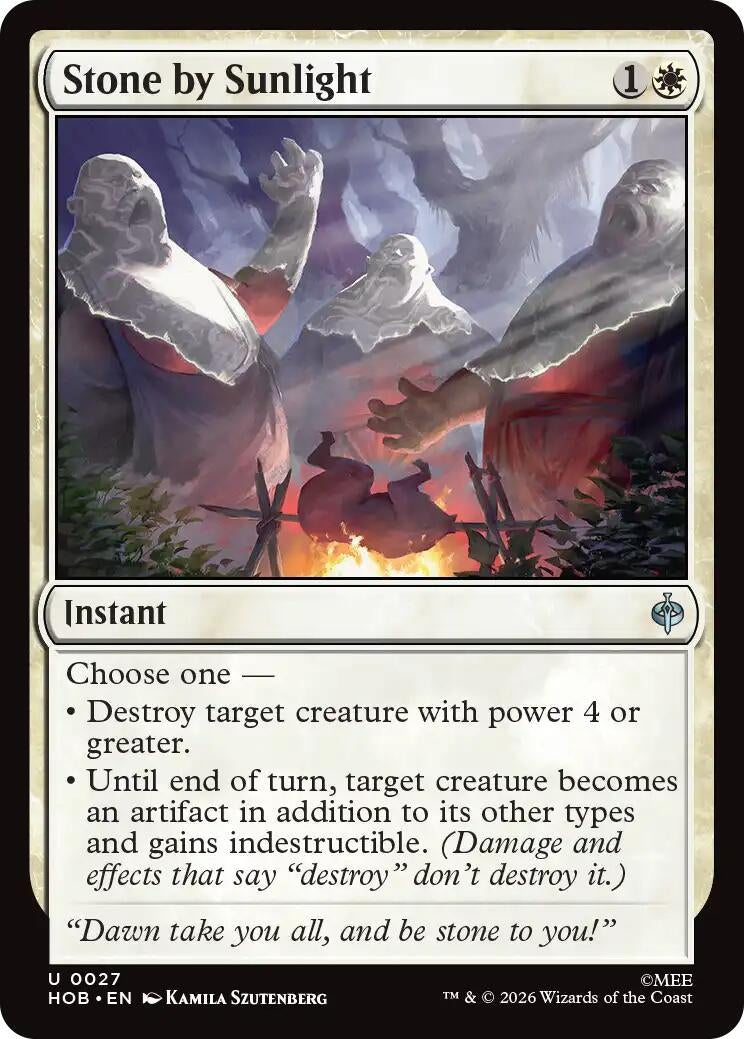 Image for Stone by Sunlight (27) [The Hobbit] - Magic: The Gathering