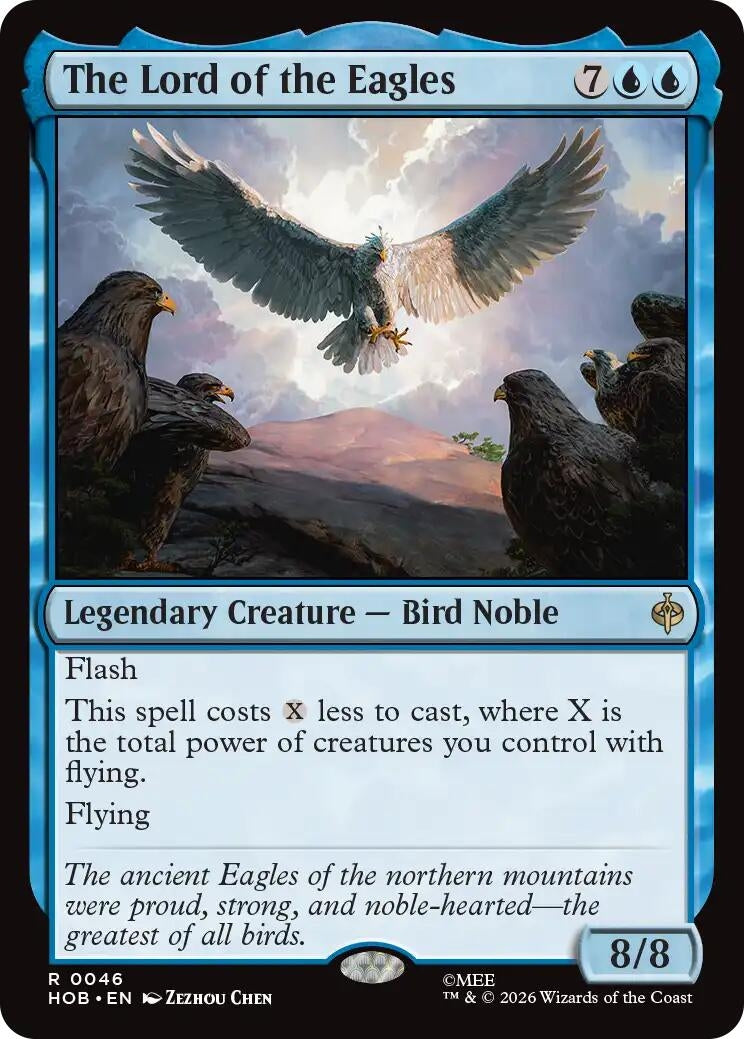 Image for The Lord of the Eagles (46) [The Hobbit] - Magic: The Gathering