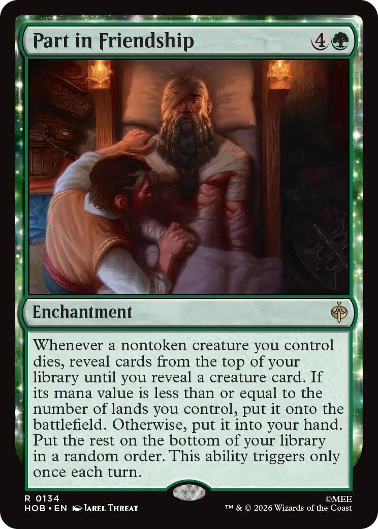 Image for Part in Friendship (134) [The Hobbit] - Magic: The Gathering
