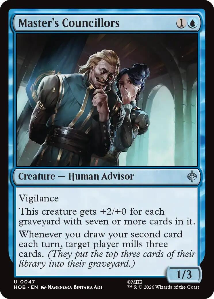 Image for Master's Councillors (47) [The Hobbit] - Magic: The Gathering