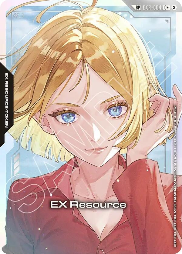 Image for EX Resource (EXR-004) (C+) (SP) (EXR-004) [Freedom Ascension] {GD05} - Gundam Card Game