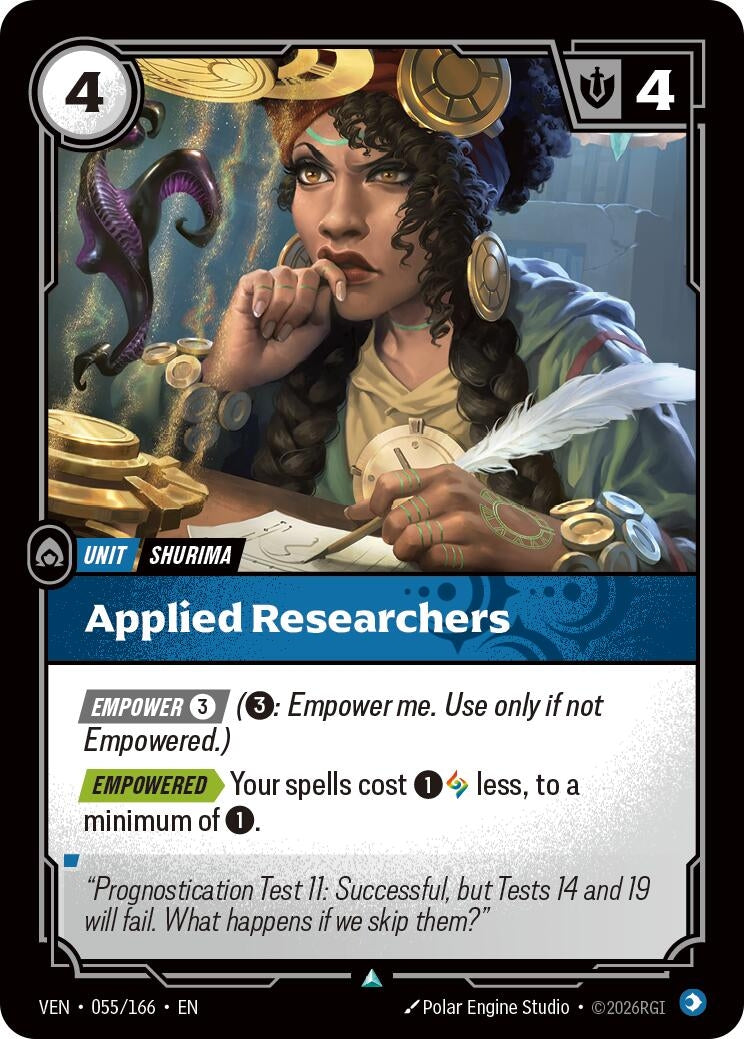 Image for Applied Researchers (055/166) [Vendetta] - Riftbound: League of Legends Trading Card Game