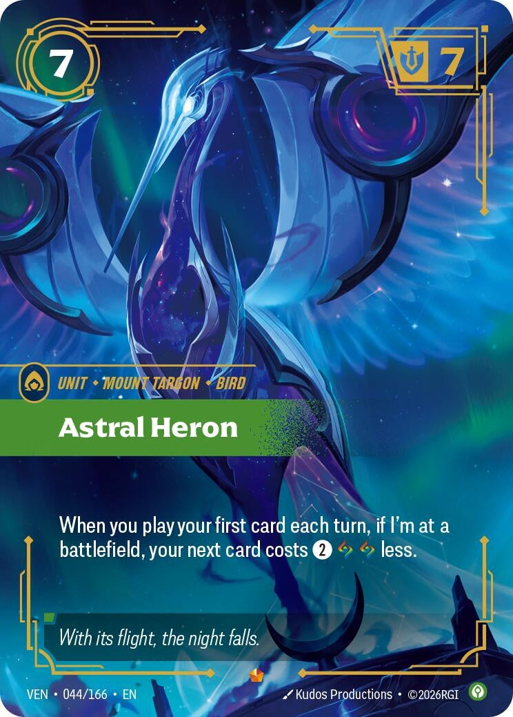 Image for Astral Heron (044/166) [Vendetta] - Riftbound: League of Legends Trading Card Game
