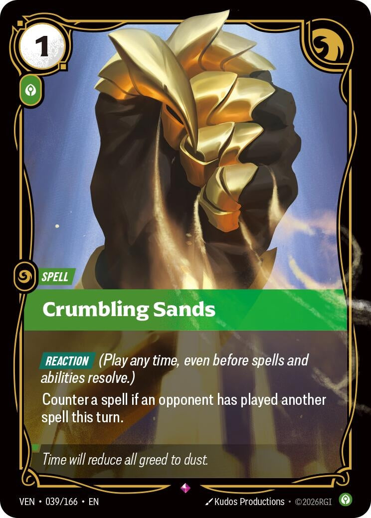 Image for Crumbling Sands (039/166) [Vendetta] - Riftbound: League of Legends Trading Card Game