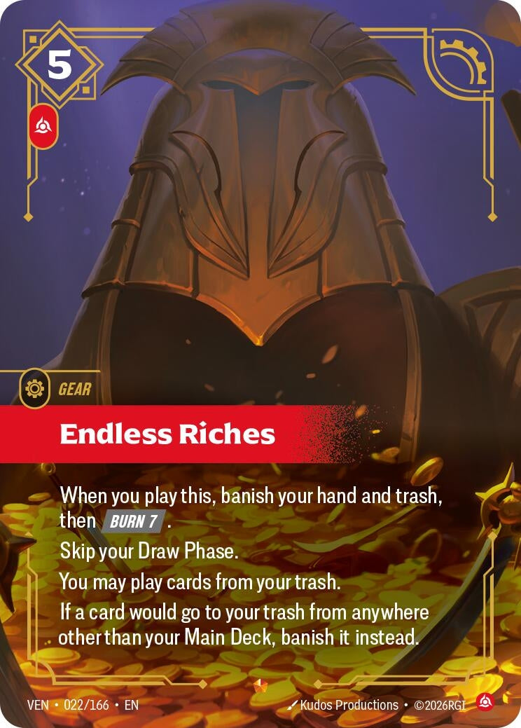 Image for Endless Riches (022/166) [Vendetta] - Riftbound: League of Legends Trading Card Game