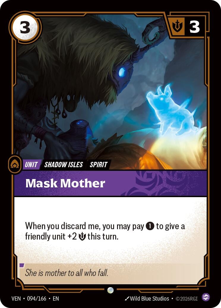 Image for Mask Mother (094/166) [Vendetta] - Riftbound: League of Legends Trading Card Game