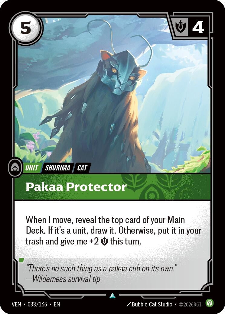 Image for Pakaa Protector (033/166) [Vendetta] - Riftbound: League of Legends Trading Card Game