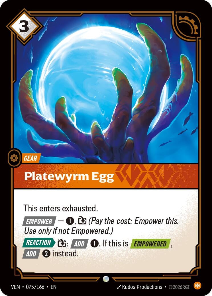 Image for Platewyrm Egg (075/166) [Vendetta] - Riftbound: League of Legends Trading Card Game