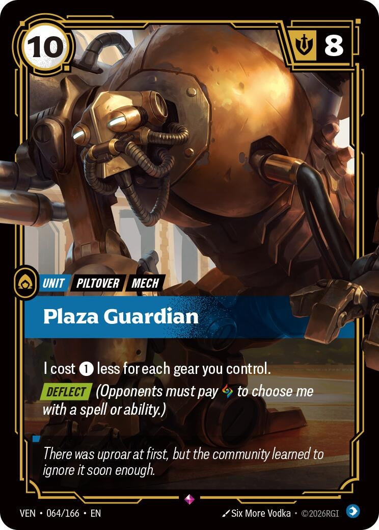 Image for Plaza Guardian (064/166) [Vendetta] - Riftbound: League of Legends Trading Card Game