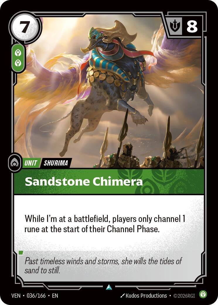 Image for Sandstone Chimera (036/166) [Vendetta] - Riftbound: League of Legends Trading Card Game
