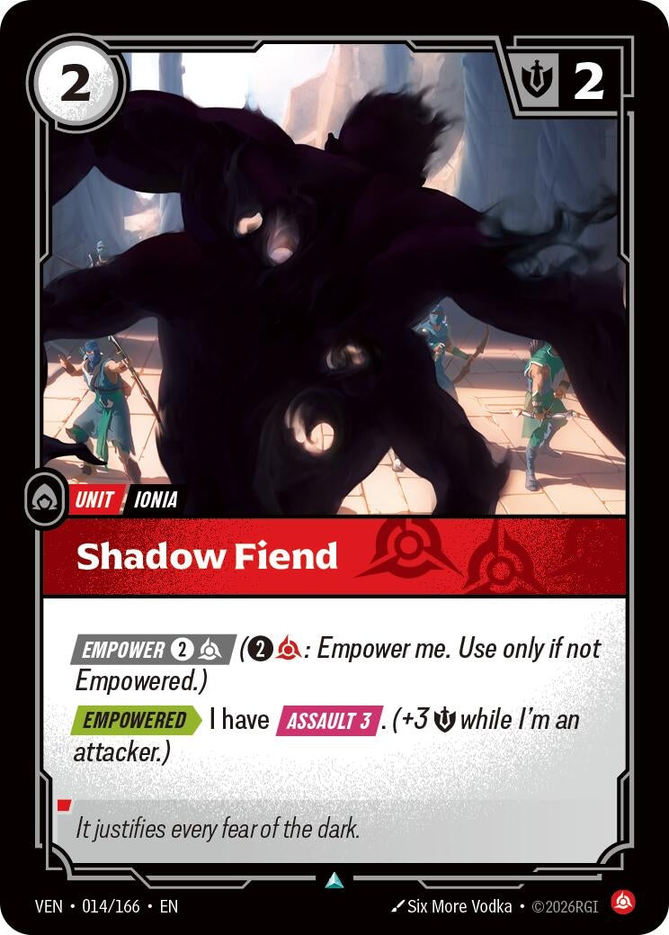 Image for Shadow Fiend (014/166) [Vendetta] - Riftbound: League of Legends Trading Card Game