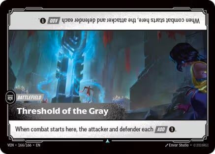Image for Threshold of the Gray (166/166) [Vendetta] - Riftbound: League of Legends Trading Card Game