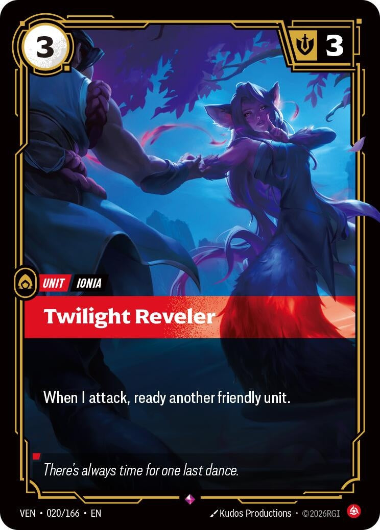 Image for Twilight Reveler (020/166) [Vendetta] - Riftbound: League of Legends Trading Card Game