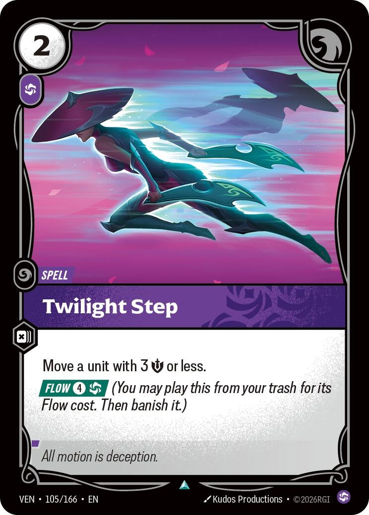 Image for Twilight Step (105/166) [Vendetta] - Riftbound: League of Legends Trading Card Game
