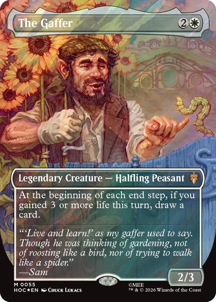 Image for The Gaffer (Borderless) (Surge Foil) (55) [The Hobbit: Eternal-Legal] - Magic: The Gathering
