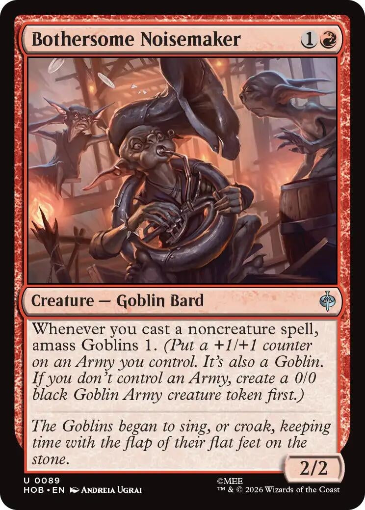 Image for Bothersome Noisemaker (89) [The Hobbit] - Magic: The Gathering