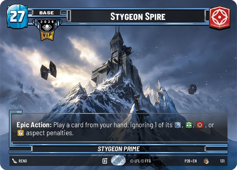 Image for Stygeon Spire (131) [Galactic Championship 2026] - Star Wars: Unlimited