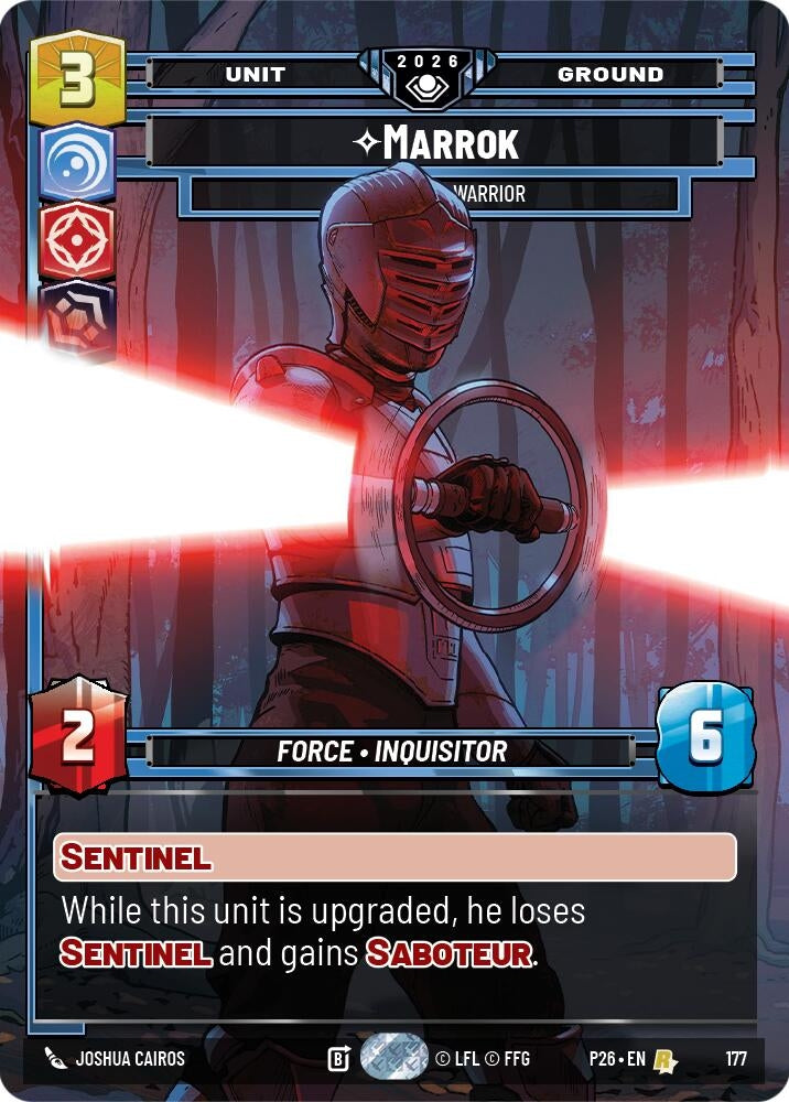 Image for Marrok - Mysterious Warrior (177) [Galactic Championship 2026] - Star Wars: Unlimited