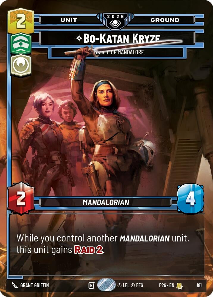 Image for Bo-Katan Kryze - For All of Mandalore (181) [Galactic Championship 2026] - Star Wars: Unlimited