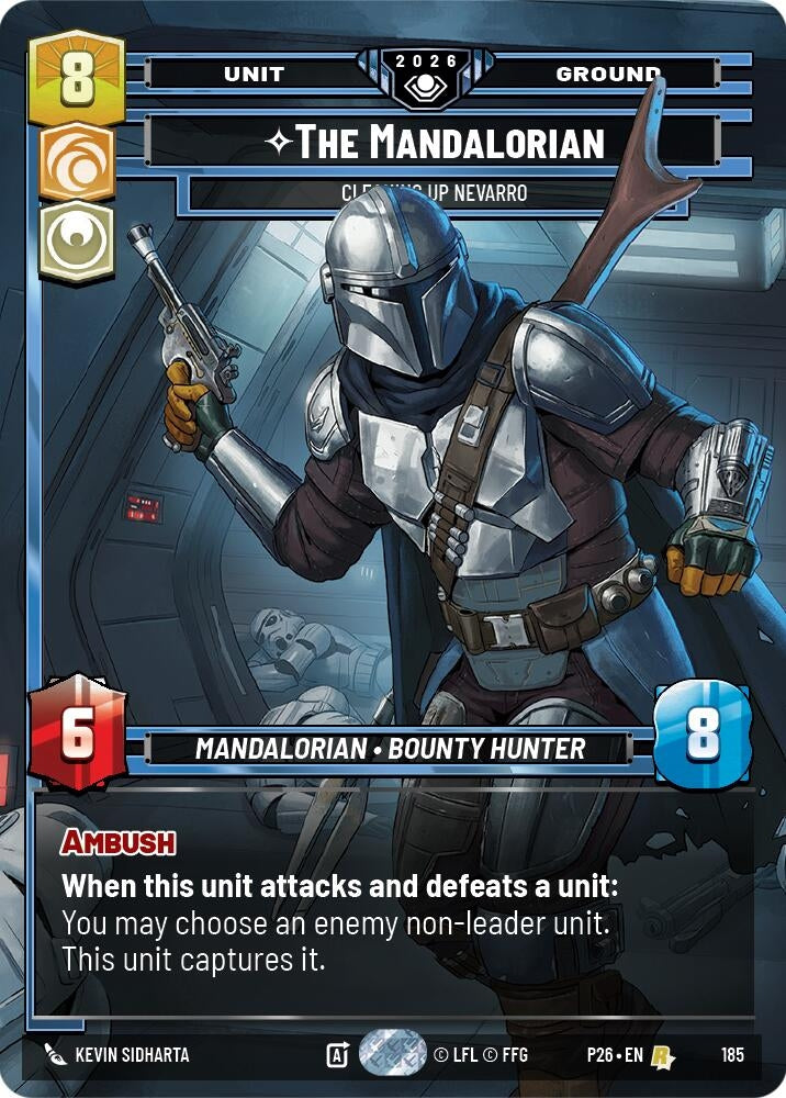 Image for The Mandalorian - Cleaning Up Nevarro (185) [Galactic Championship 2026] - Star Wars: Unlimited