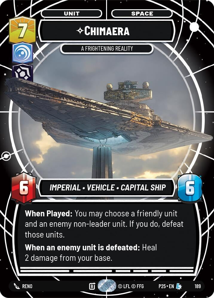 Image for Chimaera - A Frightening Reality (189) [Galactic Championship 2026] - Star Wars: Unlimited