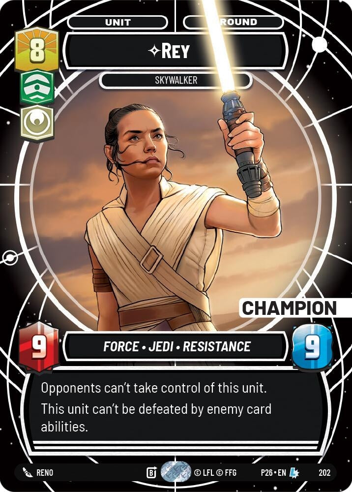 Image for Rey - Skywalker (202) [Galactic Championship 2026] - Star Wars: Unlimited