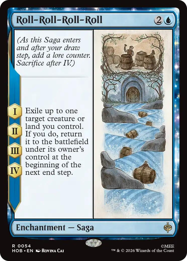 Image for Roll-Roll-Roll-Roll (54) [The Hobbit] - Magic: The Gathering