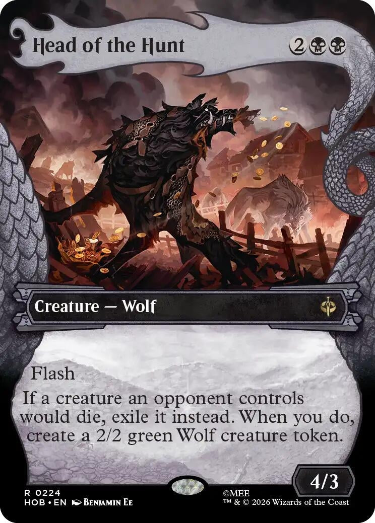 Image for Head of the Hunt (Showcase) (224) [The Hobbit] - Magic: The Gathering