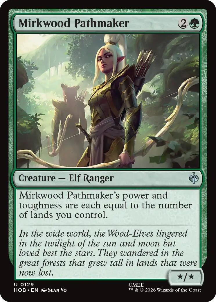 Image for Mirkwood Pathmaker (129) [The Hobbit] - Magic: The Gathering