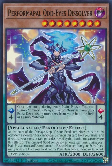 Image for Performapal Odd-Eyes Dissolver (LAVD-ENO09) [Legendary Arc-V Decks] - YuGiOh