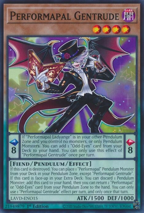 Image for Performapal Gentrude (LAVD-ENO15) [Legendary Arc-V Decks] - YuGiOh