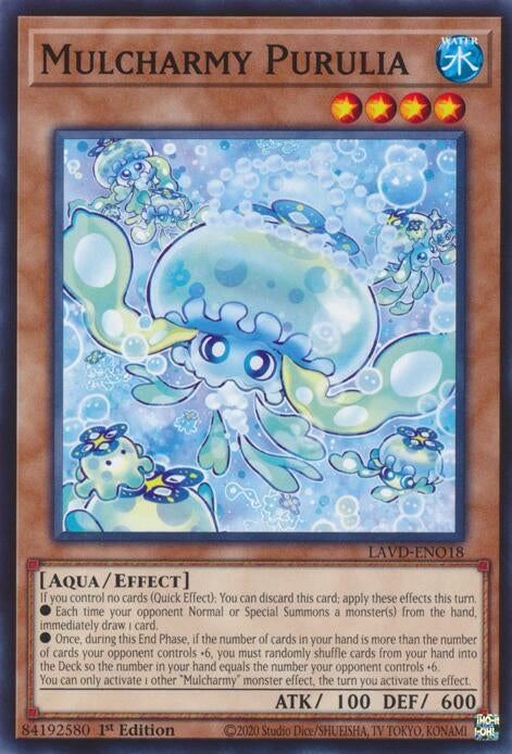 Image for Mulcharmy Purulia (LAVD-ENO18) [Legendary Arc-V Decks] - YuGiOh